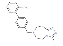 7-[(2'-methyl-4-biphenylyl)methyl]-6,7,8,9-tetrahydro-5H-[1,2,4]triazolo[4,3-d][1,4]diazepine