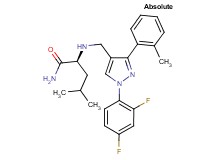 N~2~-{[1-(2,4-difluorophenyl)-3-(2-methylphenyl)-1H-pyrazol-4-yl]methyl}-L-leucinamide