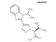(2S)-2-[4-(1-isopropyl-1H-benzimidazol-2-yl)-1H-1,2,3-triazol-1-yl]-3-methylbutanamide