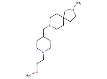 8-{[1-(2-methoxyethyl)piperidin-4-yl]methyl}-2-methyl-2,8-diazaspiro[4.5]decane