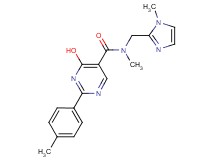 4-hydroxy-N-methyl-N-[(1-methyl-1H-imidazol-2-yl)methyl]-2-(4-methylphenyl)pyrimidine-5-carboxamide