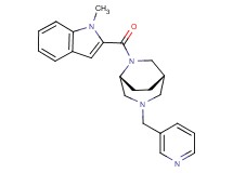 (1S*,5R*)-6-[(1-methyl-1H-indol-2-yl)carbonyl]-3-(pyridin-3-ylmethyl)-3,6-diazabicyclo[3.2.2]nonane