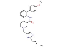 1-[(2-butyl-1H-imidazol-4-yl)methyl]-N-(4'-methoxy-2-biphenylyl)-3-piperidinecarboxamide
