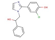 2-chloro-4-[1-(2-hydroxy-2-phenylethyl)-1H-imidazol-2-yl]phenol