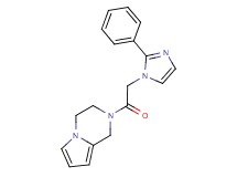 2-[(2-phenyl-1H-imidazol-1-yl)acetyl]-1,2,3,4-tetrahydropyrrolo[1,2-a]pyrazine