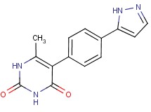 6-methyl-5-[4-(1H-pyrazol-5-yl)phenyl]pyrimidine-2,4(1H,3H)-dione