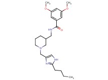 N-({1-[(2-butyl-1H-imidazol-4-yl)methyl]-3-piperidinyl}methyl)-3,5-dimethoxybenzamide