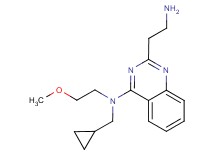 2-(2-aminoethyl)-N-(cyclopropylmethyl)-N-(2-methoxyethyl)-4-quinazolinamine dihydrochloride