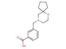 3-(6-oxa-9-azaspiro[4.5]dec-9-ylmethyl)benzoic acid