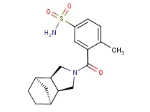 3-[(1R*,2R*,6S*,7S*)-4-azatricyclo[5.2.1.0~2,6~]dec-4-ylcarbonyl]-4-methylbenzenesulfonamide