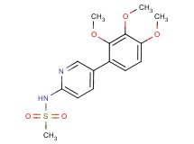 N-[5-(2,3,4-trimethoxyphenyl)pyridin-2-yl]methanesulfonamide