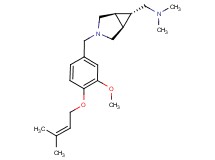 1-((1R*,5S*,6r)-3-{3-methoxy-4-[(3-methylbut-2-en-1-yl)oxy]benzyl}-3-azabicyclo[3.1.0]hex-6-yl)-N,N-dimethylmethanamine