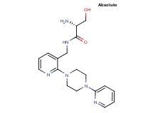 N~1~-{[2-(4-pyridin-2-ylpiperazin-1-yl)pyridin-3-yl]methyl}-D-serinamide