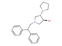 (3'S*,4'S*)-1'-(2,2-diphenylethyl)-1,3'-bipyrrolidin-4'-ol