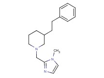 1-[(1-methyl-1H-imidazol-2-yl)methyl]-3-(2-phenylethyl)piperidine