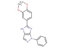 5-(3,4-dimethoxyphenyl)-1-phenyl-1,4-dihydroimidazo[4,5-c]pyrazole