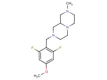 2-(2,6-difluoro-4-methoxybenzyl)-8-methyloctahydro-2H-pyrazino[1,2-a]pyrazine