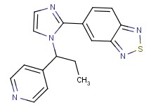 5-[1-(1-pyridin-4-ylpropyl)-1H-imidazol-2-yl]-2,1,3-benzothiadiazole