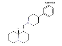 (1S,9aR)-1-[(4-phenyl-1-piperidinyl)methyl]octahydro-2H-quinolizine