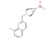 (1R*,5S*,6r)-3-[(8-chloroquinolin-2-yl)methyl]-3-azabicyclo[3.1.0]hexane-6-carboxylic acid