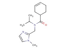 N-isopropyl-N-[(1-methyl-1H-imidazol-2-yl)methyl]-3-cyclohexene-1-carboxamide trifluoroacetate