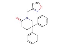 1-(isoxazol-3-ylmethyl)-5,5-diphenylpiperidin-2-one