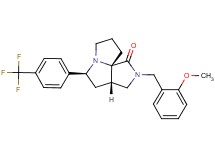 (3aS*,5S*,9aS*)-2-(2-methoxybenzyl)-5-[4-(trifluoromethyl)phenyl]hexahydro-7H-pyrrolo[3,4-g]pyrrolizin-1(2H)-one