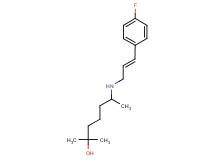 6-{[(2E)-3-(4-fluorophenyl)-2-propen-1-yl]amino}-2-methyl-2-heptanol