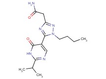 2-[1-butyl-5-(2-isopropyl-6-oxo-1,6-dihydropyrimidin-5-yl)-1H-1,2,4-triazol-3-yl]acetamide