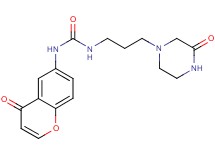N-(4-oxo-4H-chromen-6-yl)-N'-[3-(3-oxopiperazin-1-yl)propyl]urea