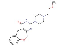 2-[4-(2-methoxyethyl)piperazin-1-yl]-5,11-dihydro[1]benzoxepino[3,4-d]pyrimidin-4(3H)-one