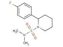 2-(4-fluorophenyl)-N,N-dimethyl-1-piperidinesulfonamide