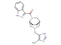 3-({(1S*,5R*)-3-[(4-methyl-1H-imidazol-5-yl)methyl]-3,6-diazabicyclo[3.2.2]non-6-yl}carbonyl)-1H-indazole