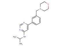 N-isopropyl-6-[3-(morpholin-4-ylmethyl)phenyl]pyrimidin-4-amine