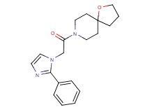 8-[(2-phenyl-1H-imidazol-1-yl)acetyl]-1-oxa-8-azaspiro[4.5]decane
