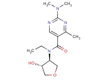 2-(dimethylamino)-N-ethyl-N-[(3S*,4R*)-4-hydroxytetrahydro-3-furanyl]-4-methyl-5-pyrimidinecarboxamide