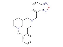 (2,1,3-benzoxadiazol-4-ylmethyl)[(1-methyl-3-piperidinyl)methyl](2-phenylethyl)amine