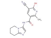 5-cyano-6-hydroxy-2-methyl-N-(5,6,7,8-tetrahydroimidazo[1,2-a]pyridin-3-yl)nicotinamide