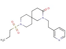9-(propylsulfonyl)-2-(2-pyridin-3-ylethyl)-2,9-diazaspiro[5.5]undecan-3-one