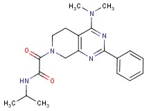 2-[4-(dimethylamino)-2-phenyl-5,8-dihydropyrido[3,4-d]pyrimidin-7(6H)-yl]-N-isopropyl-2-oxoacetamide