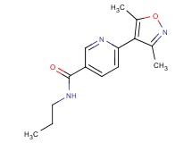 6-(3,5-dimethyl-4-isoxazolyl)-N-propylnicotinamide