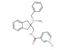N-({2-[benzyl(methyl)amino]-2,3-dihydro-1H-inden-2-yl}methyl)nicotinamide 1-oxide