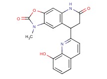 8-(8-hydroxyquinolin-2-yl)-1-methyl-1,5,7,8-tetrahydro[1,3]oxazolo[4,5-g]quinoline-2,6-dione