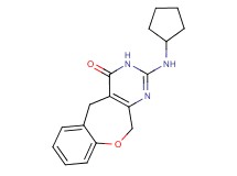 2-(cyclopentylamino)-5,11-dihydro[1]benzoxepino[3,4-d]pyrimidin-4(3H)-one