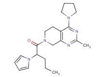 2-methyl-4-pyrrolidin-1-yl-7-[2-(1H-pyrrol-1-yl)pentanoyl]-5,6,7,8-tetrahydropyrido[3,4-d]pyrimidine