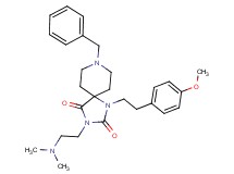 8-benzyl-3-[2-(dimethylamino)ethyl]-1-[2-(4-methoxyphenyl)ethyl]-1,3,8-triazaspiro[4.5]decane-2,4-dione