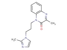 3-methyl-1-[3-(2-methyl-1H-imidazol-1-yl)propyl]quinoxalin-2(1H)-one
