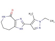 2-(1-ethyl-5-methyl-1H-pyrazol-4-yl)-5,6,7,8-tetrahydroimidazo[4,5-c]azepin-4(1H)-one