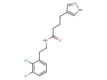 N-[2-(2,3-dichlorophenyl)ethyl]-4-(1H-pyrazol-4-yl)butanamide
