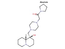 (1R,9aR)-1-{[4-(2-oxo-2-pyrrolidin-1-ylethyl)piperazin-1-yl]methyl}octahydro-2H-quinolizin-1-ol